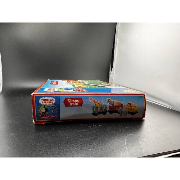 Thomas & Friends Wooden Railway Circus Train 2002 New Open Box Vtg Learning Curv - Picture 12 of 16